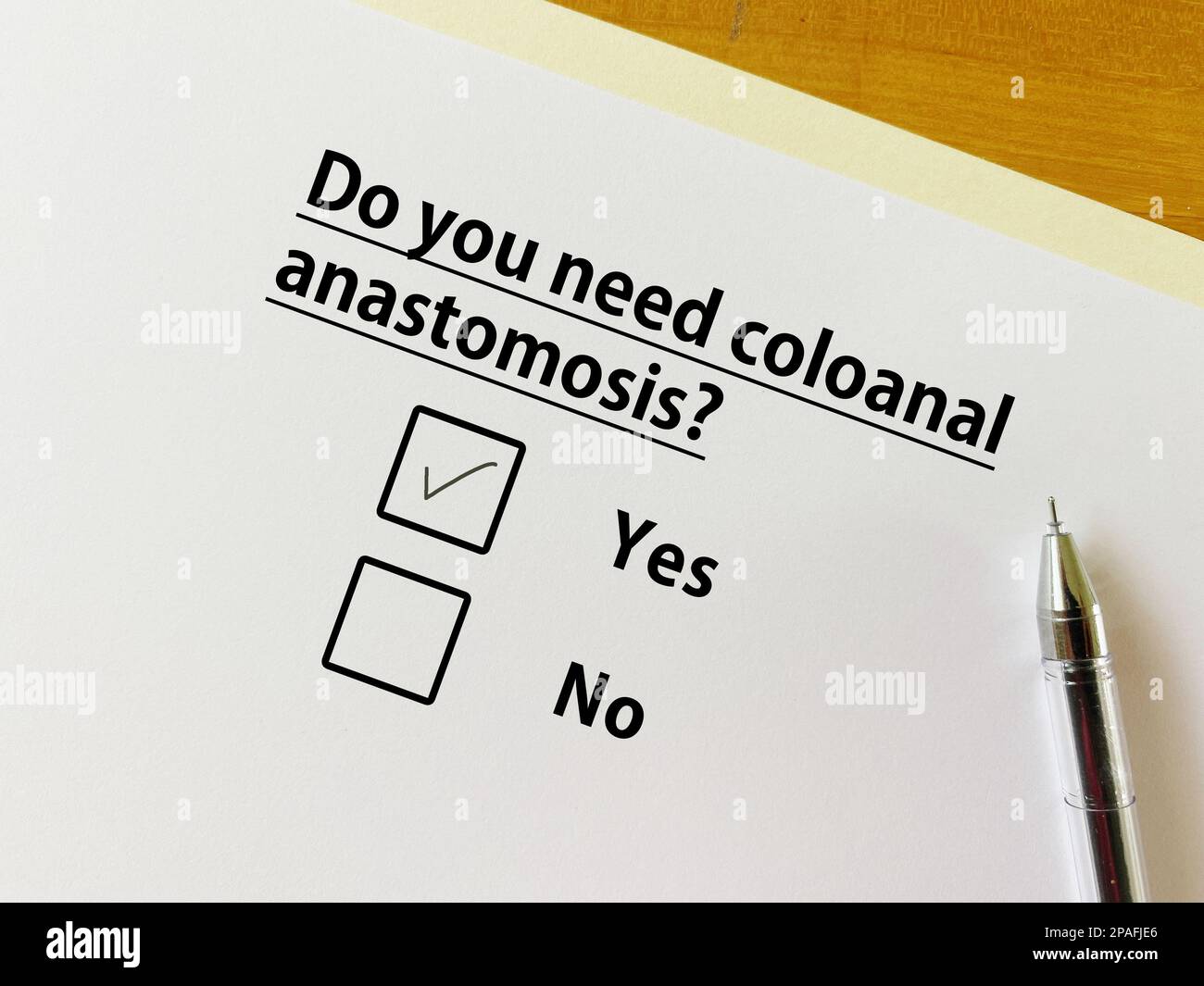 Coloanal anastomosis hi res stock photography and images alamy