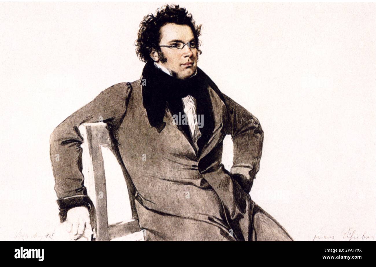 Franz schubert portrait hi-res stock photography and images - Alamy