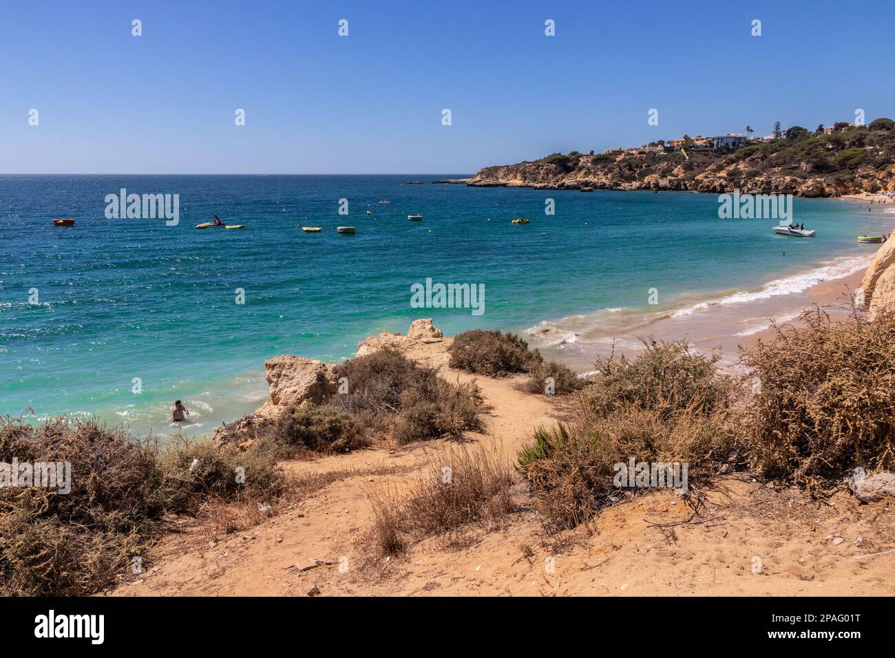 Praia dos Aveiros, Albufeira, Algarve, Portugal Stock Photo