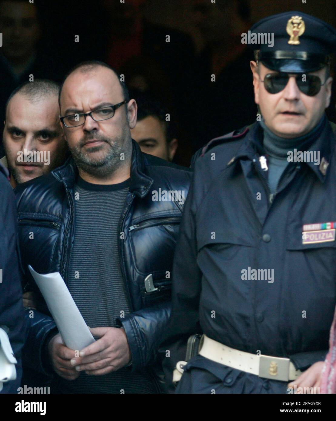 A man identified as Vincenzo Licciardi, center, listed as one of the ...