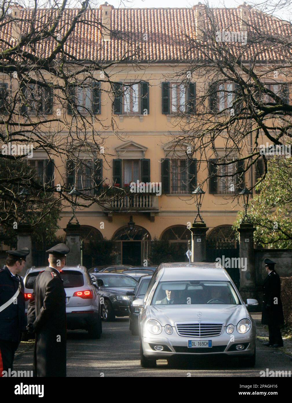 Villa San Martino in Arcore (Monza, Milan), home of tycoon and politician Silvio  Berlusconi (Lombardy, Italy Stock Photo - Alamy