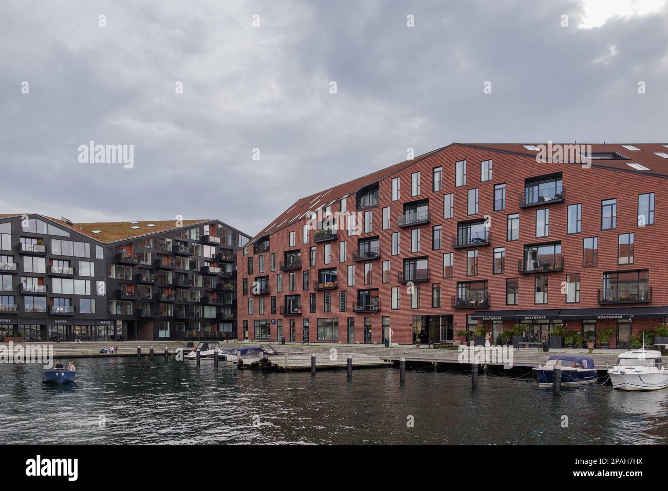 COPENHAGEN, DENMARK OCTOBER 2022 Outdoor exterior view of modern