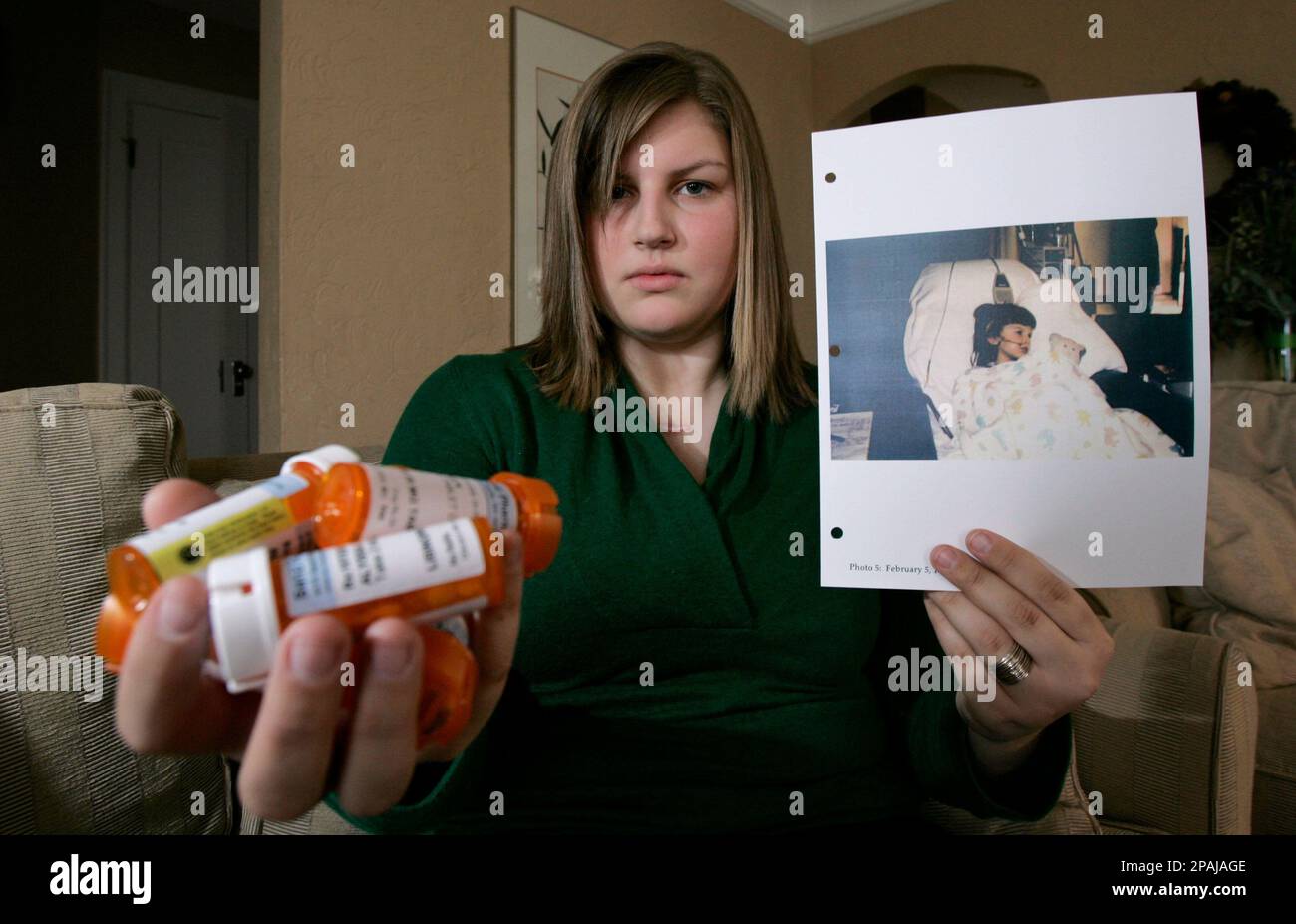 Alyssa Chrobuck, who was hospitalized with E. coli during the 1993 Jack in the Box outbreak