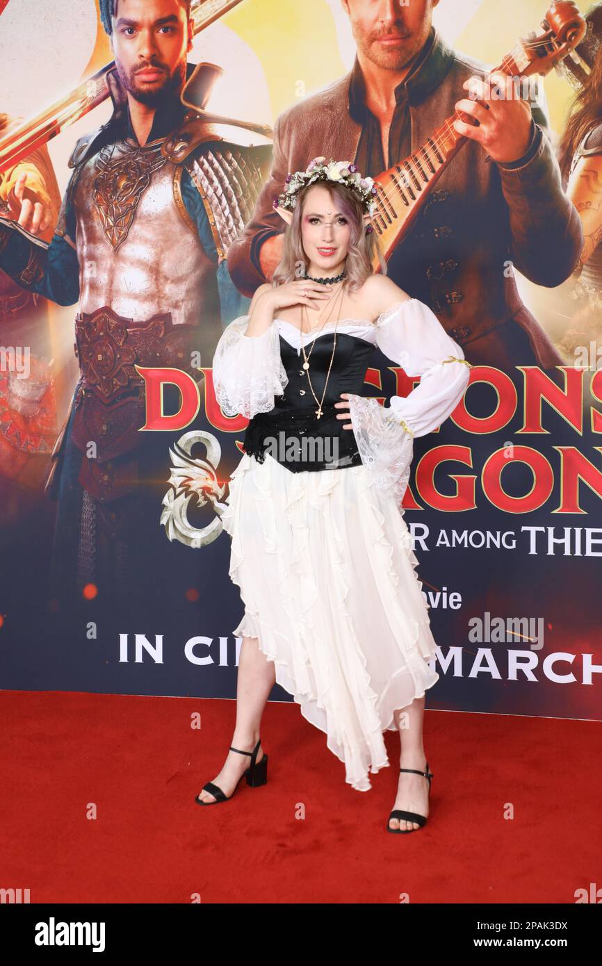 Sydney, Australia. 12th March 2023. Australian Special Preview Screening of Dungeons & Dragons
