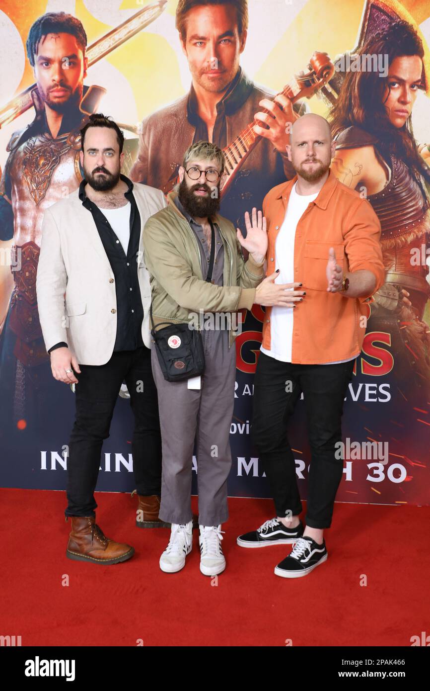 Sydney, Australia. 12th March 2023. Australian Special Preview Screening of Dungeons & Dragons Sydney, Australia. 12th March 2023. Australian Special Preview Screening of Dungeons & Dragons