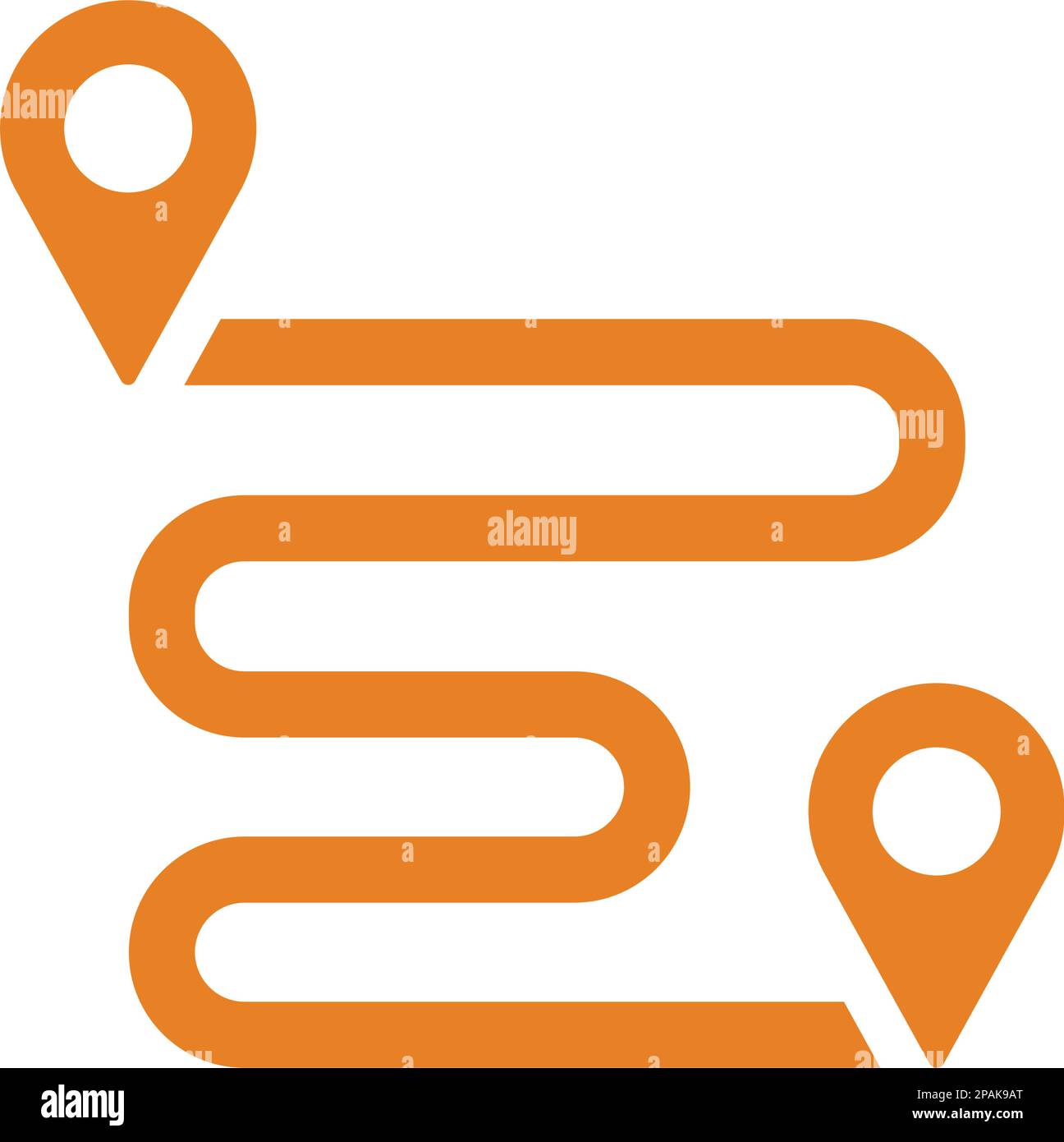 Direction, location icon. Use for commercial, print media, web or any