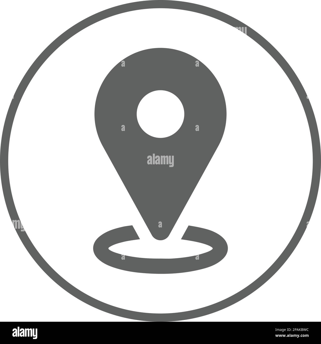 Location pinning icon. Perfect use for print media, web, stock images