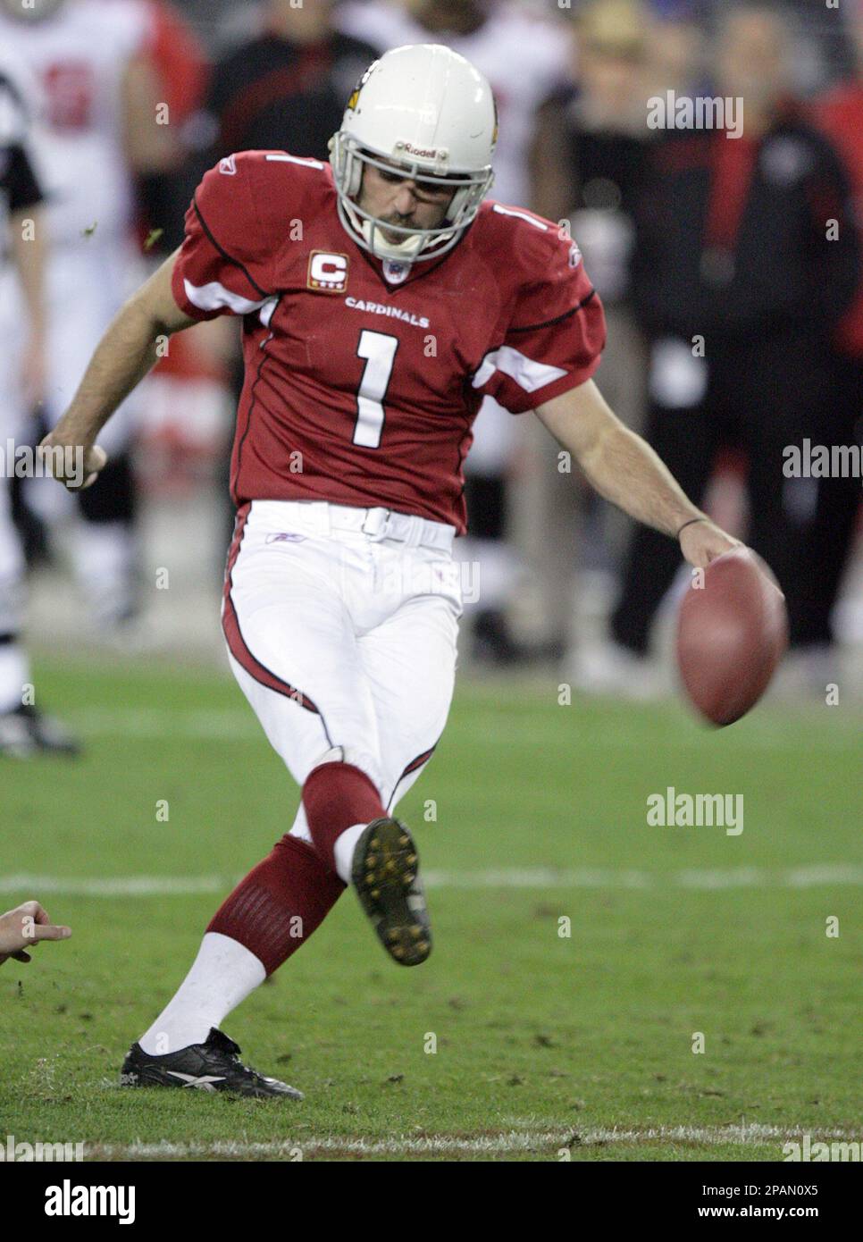 Arizona Cardinals longtime kicker Neil Rackers keeps busy in St. Louis