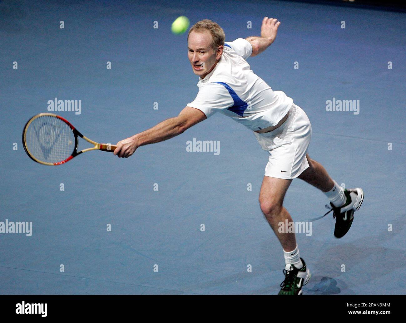 Photo Vintage Originale – John McEnroe, Tournoi Volvo Masters 1970s