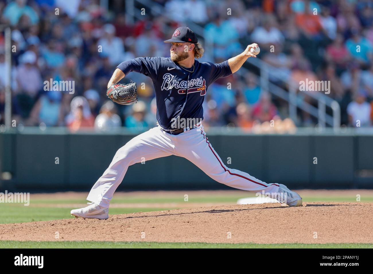 Former Aggie A.J. Minter makes NLCS history versus Dodgers