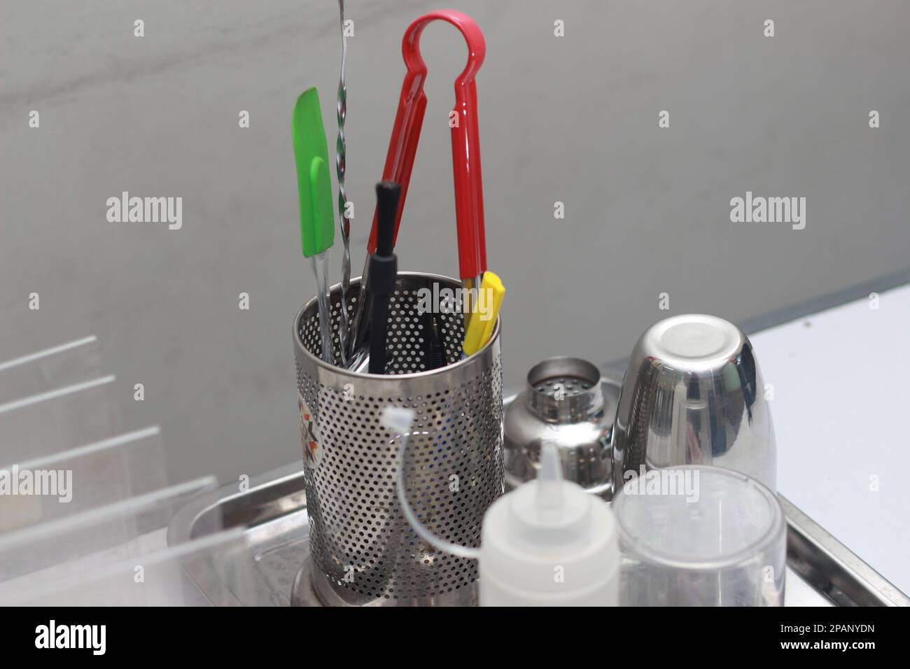 Detailed photos of the equipment needed to make coffee with milk