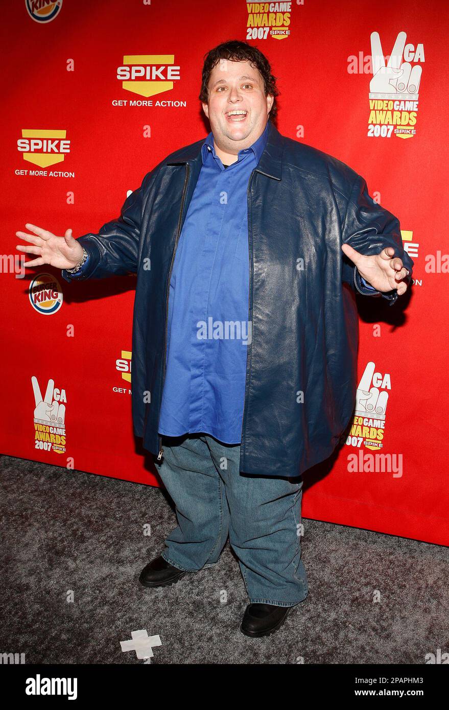 Ralphie May arrives at the Spike TV Video Game Awards at Mandalay Bay ...