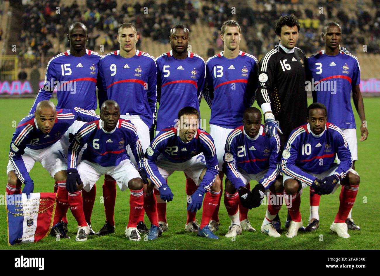 France s soccer team players from left to right on top Lilian