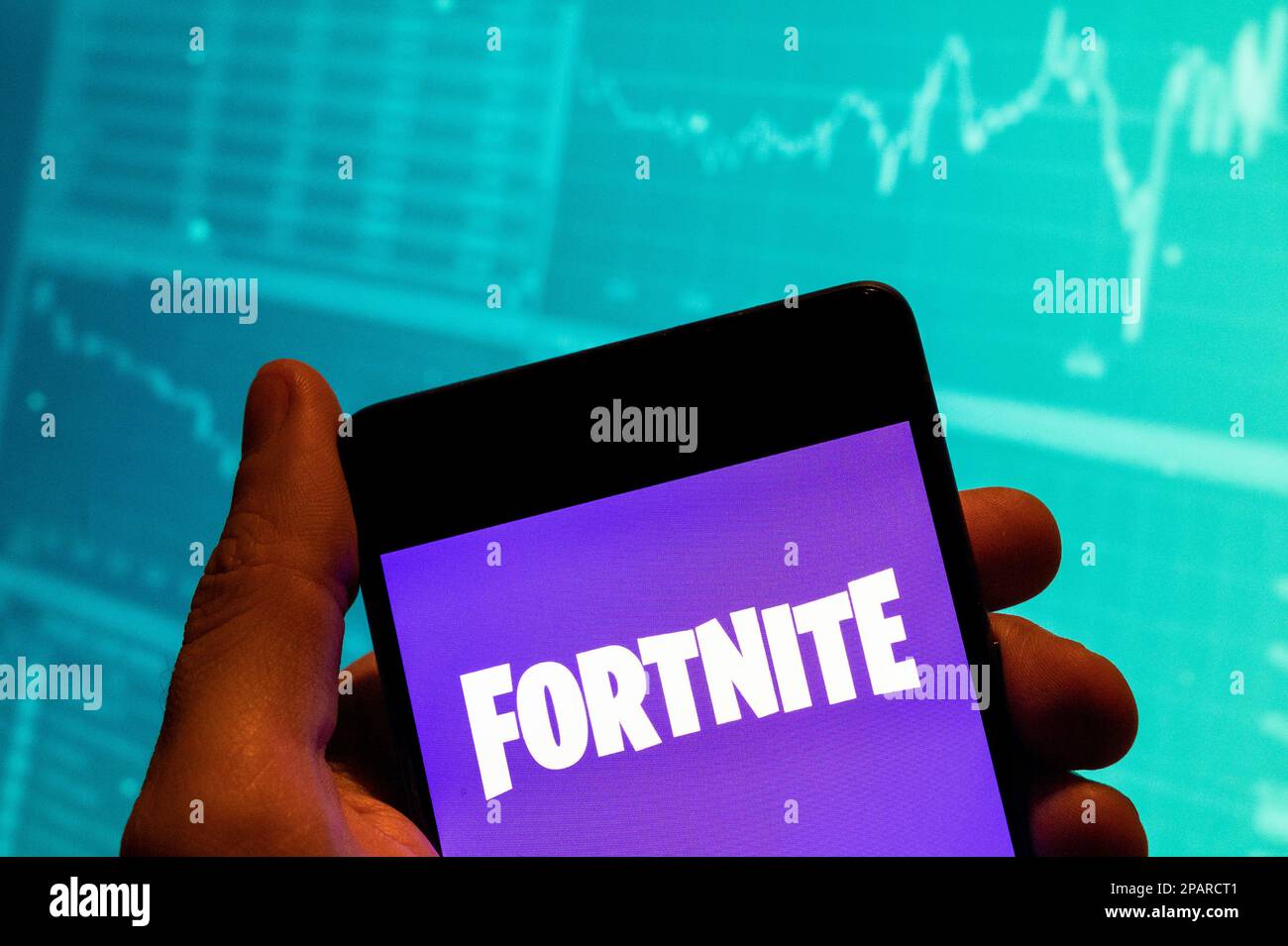 Epic games phone hi-res stock photography and images - Alamy