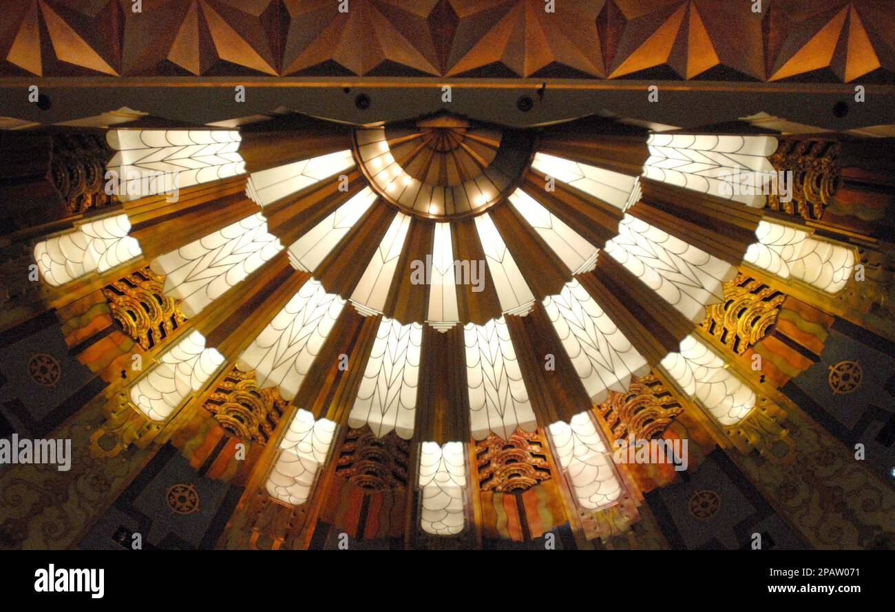 The 1630-seat Martin Woldson Theater at The Fox is illuminated by a 350 ...
