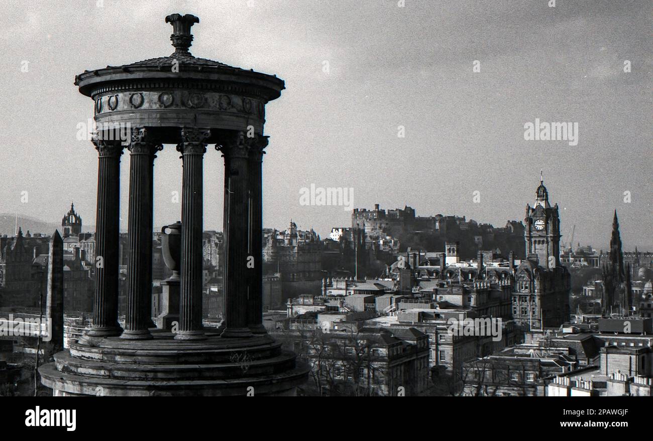Views across Edinburgh Stock Photo