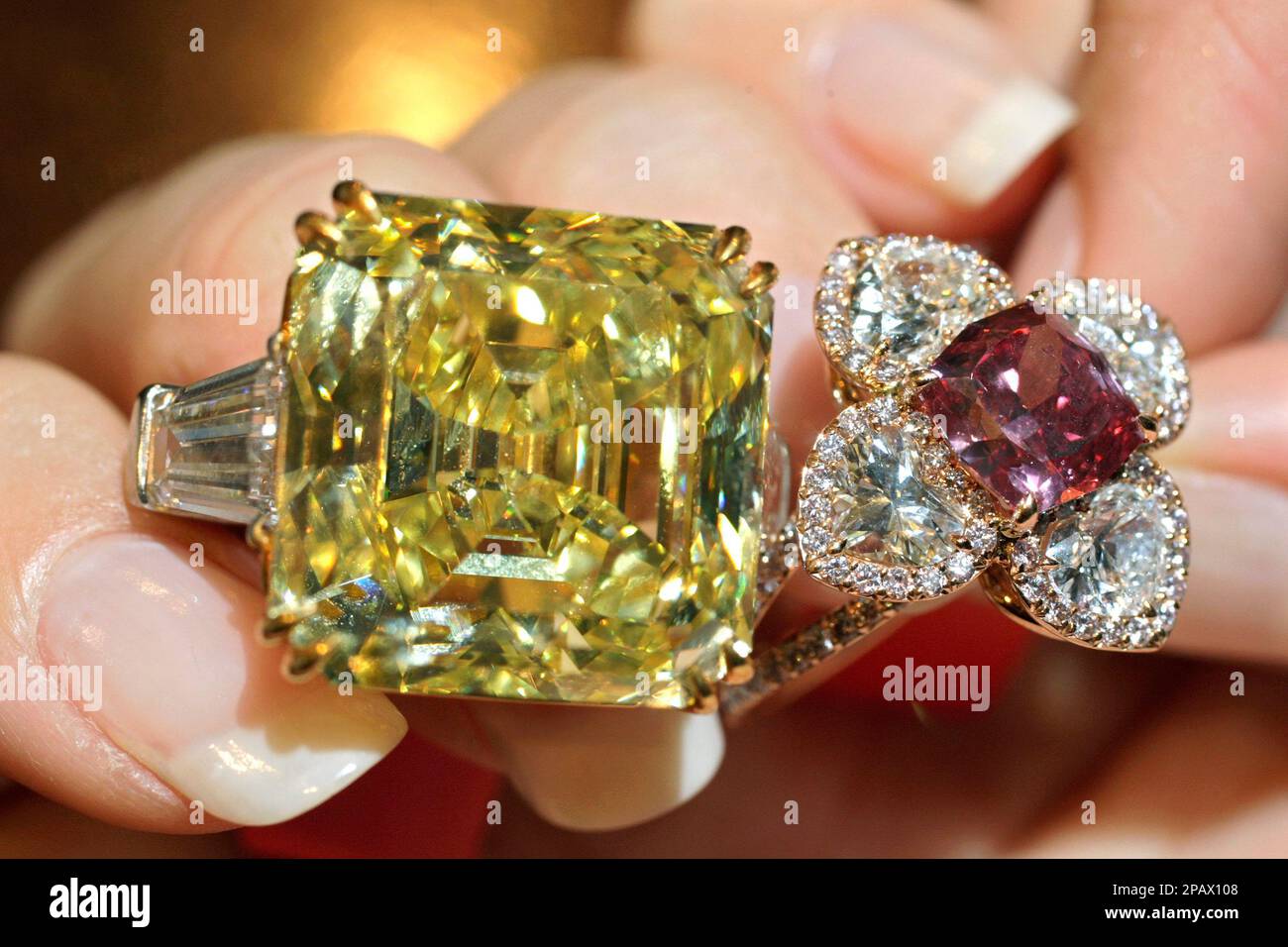Cartier Fancy Vivid Yellow Diamond Ring For Sale at 1stDibs | cartier three  stone ring, cartier 3 stone diamond ring, cartier 3 stone ring