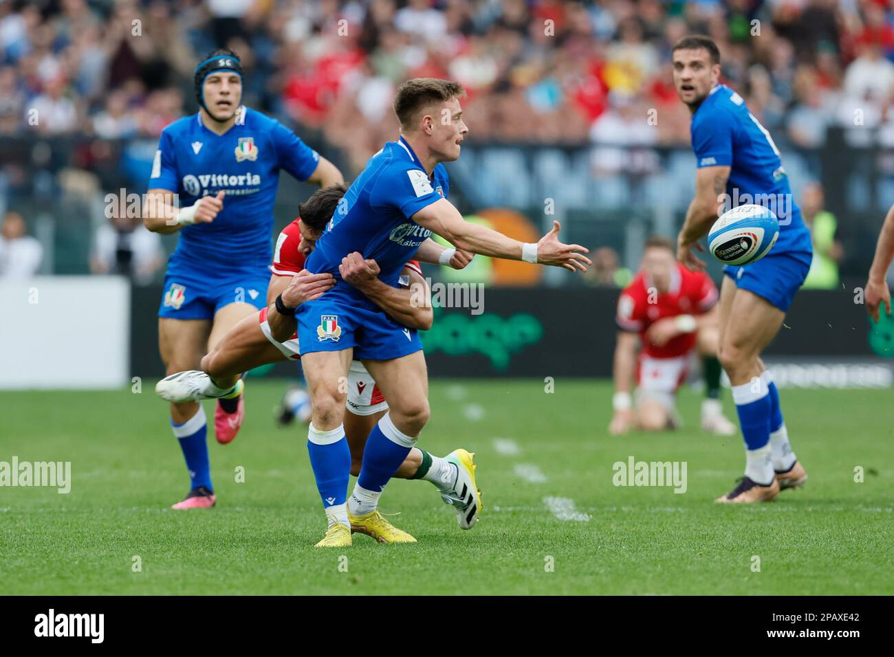 Italy v Galles Guinness Six Nations Rugby Championship Rome , Italy