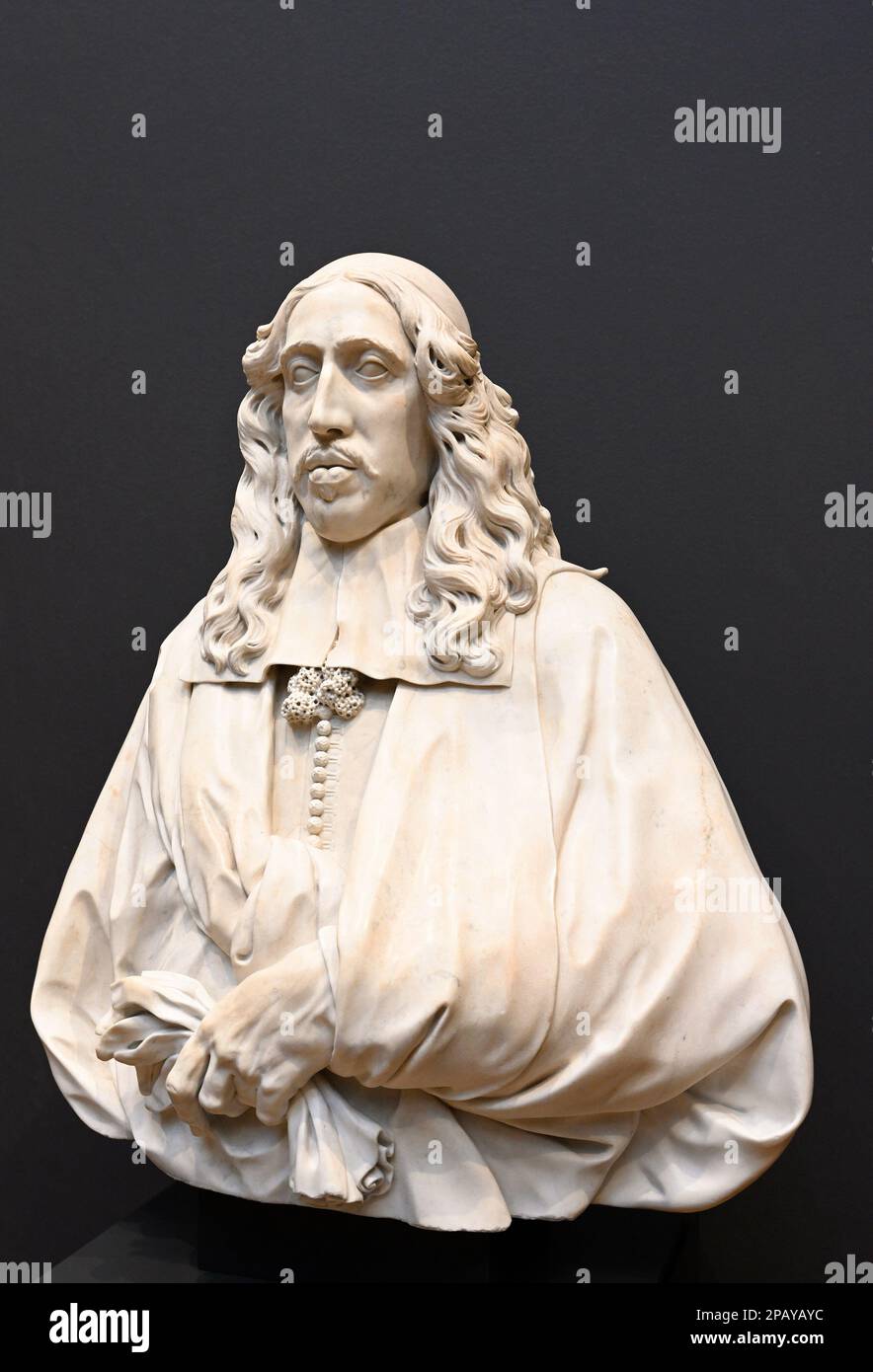 amsterdam, netherlands 20230306 rijksmuseum bust / sculpture of