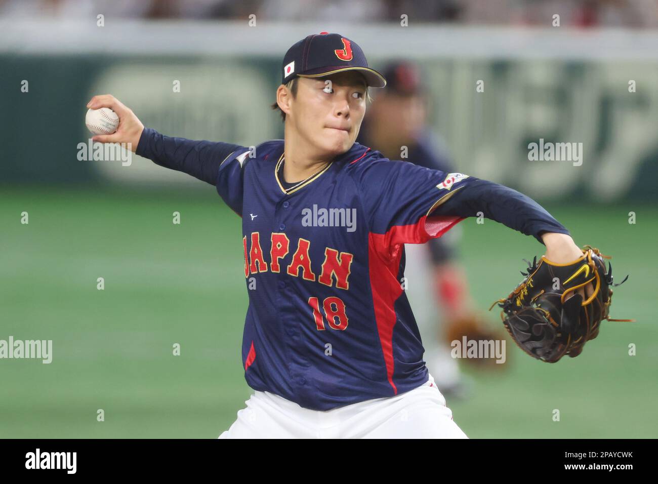 Tokyo, Japan. 12th Mar, 2023. Yoshinobu Yamamoto (JPN) Baseball 2023