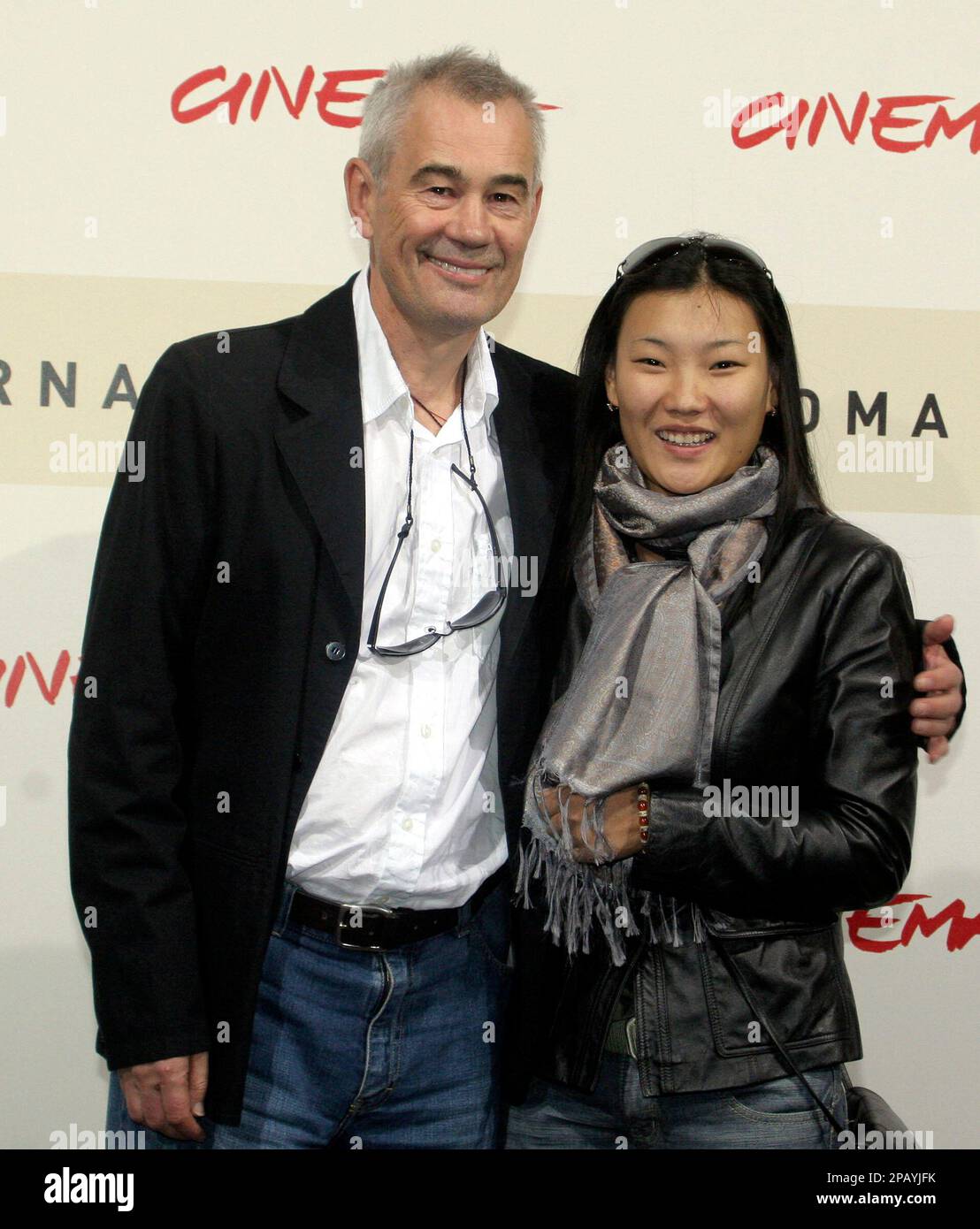 Russian Director Sergei Bodrov and Mongolian actress Khulan Chuluun 