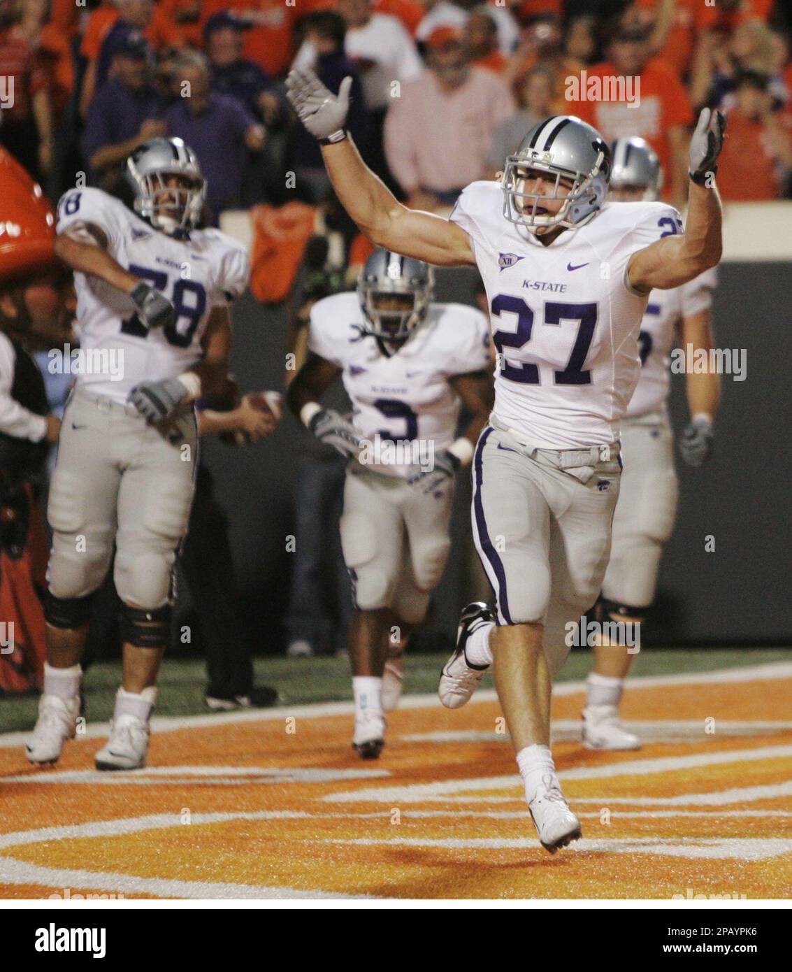 Jordy Nelson # 27 Kansas State Wildcats WR