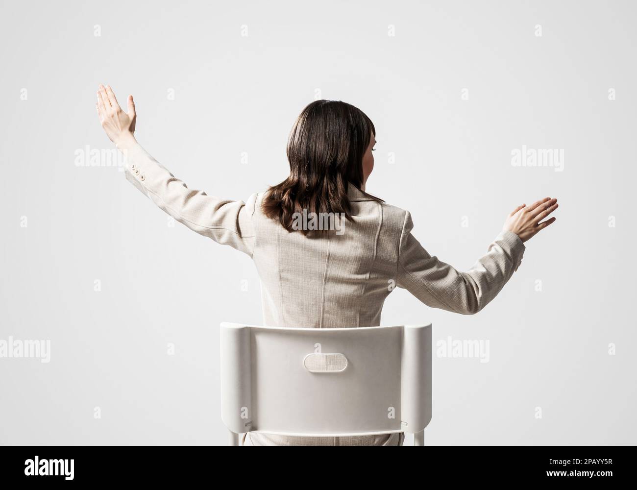 Conductor hands woman hi-res stock photography and images - Alamy
