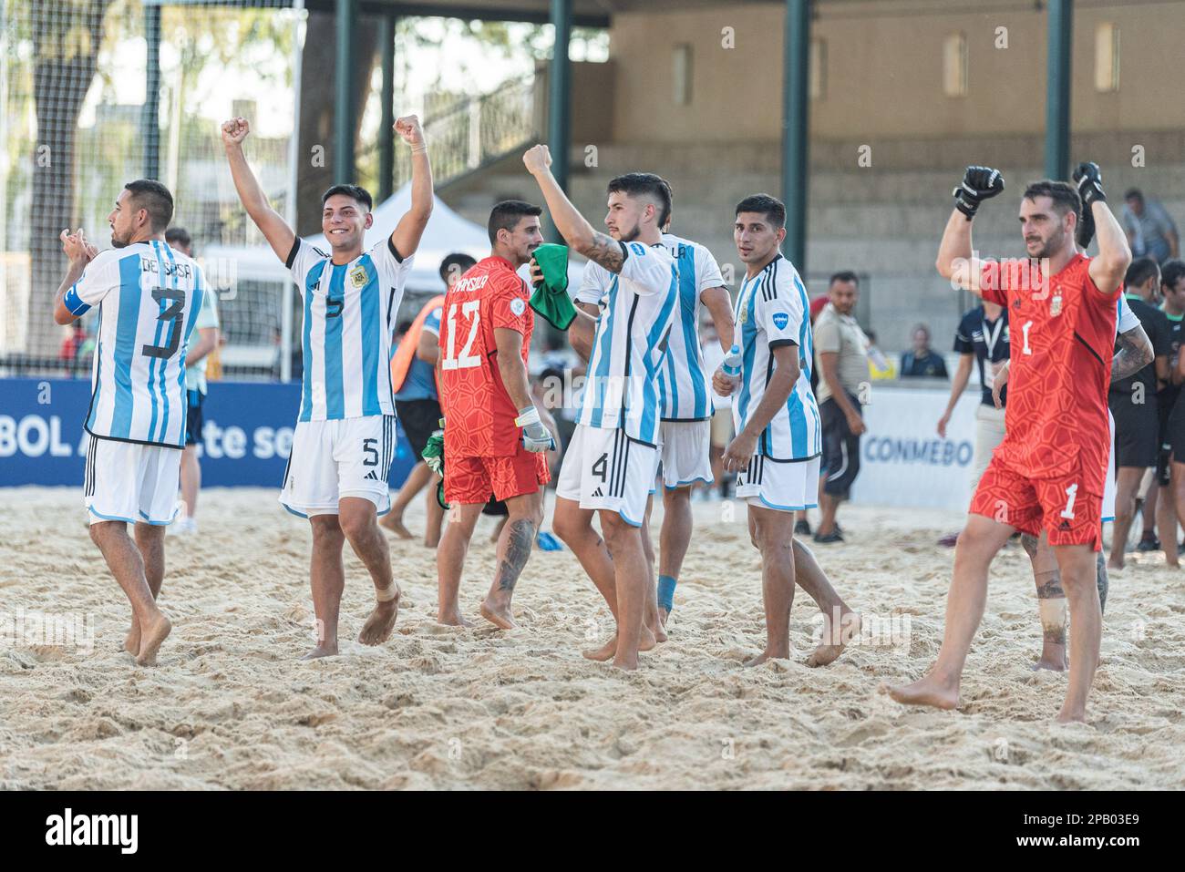 Exciting start to the CONMEBOL Copa América Fútbol Playa 2023