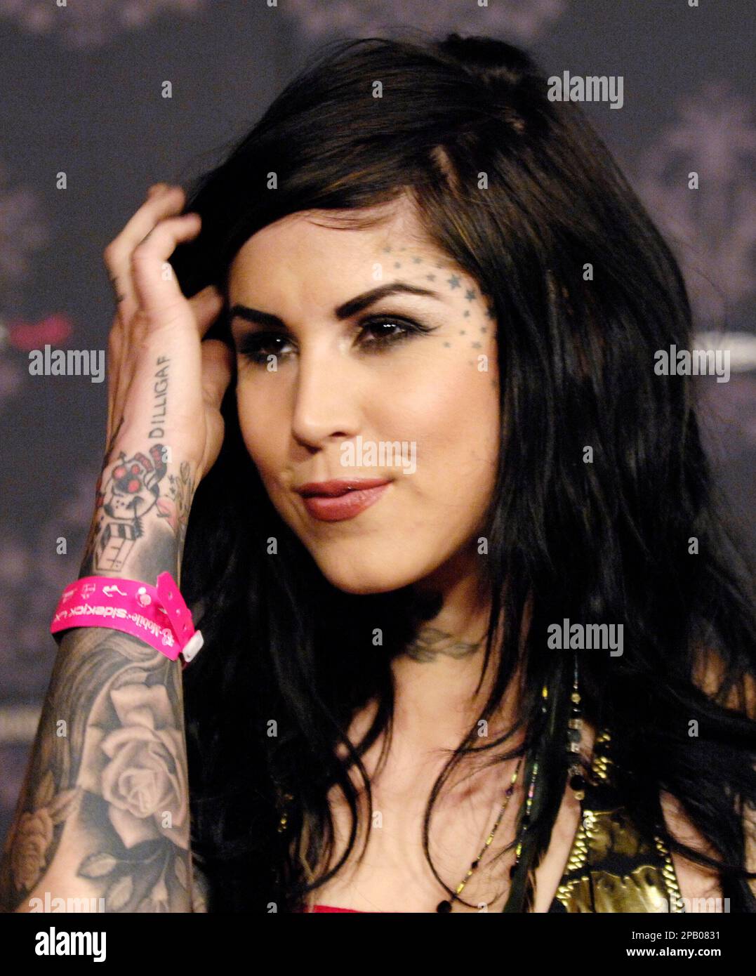 Kat Von D’s Iconic Face Tattoo Style