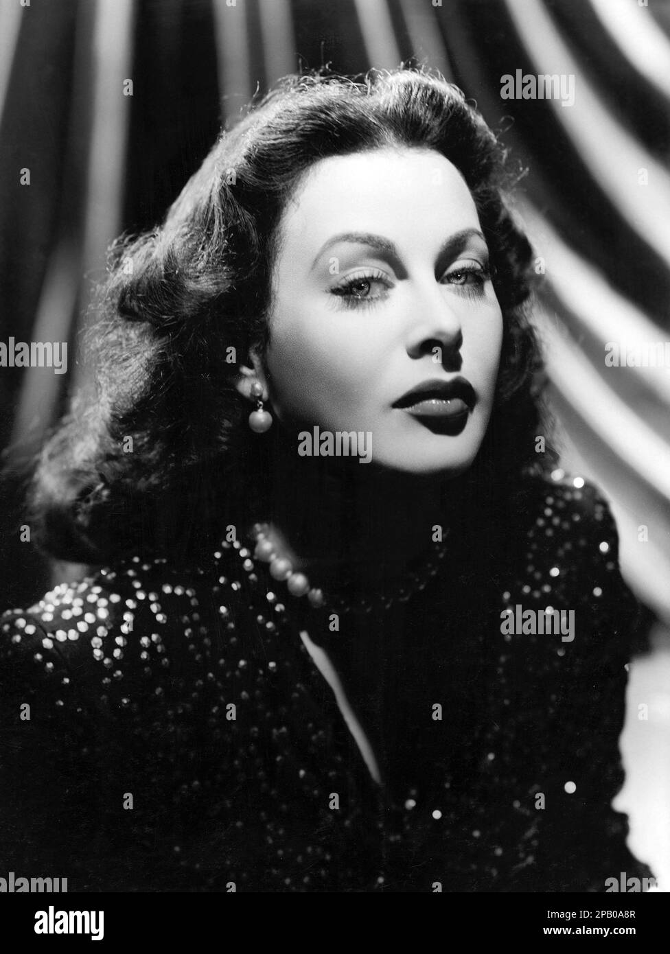 American actress Hedy Lamarr in 'The Heavenly Body' (MGM, 1943). Portrait, publicity photo Stock Photo