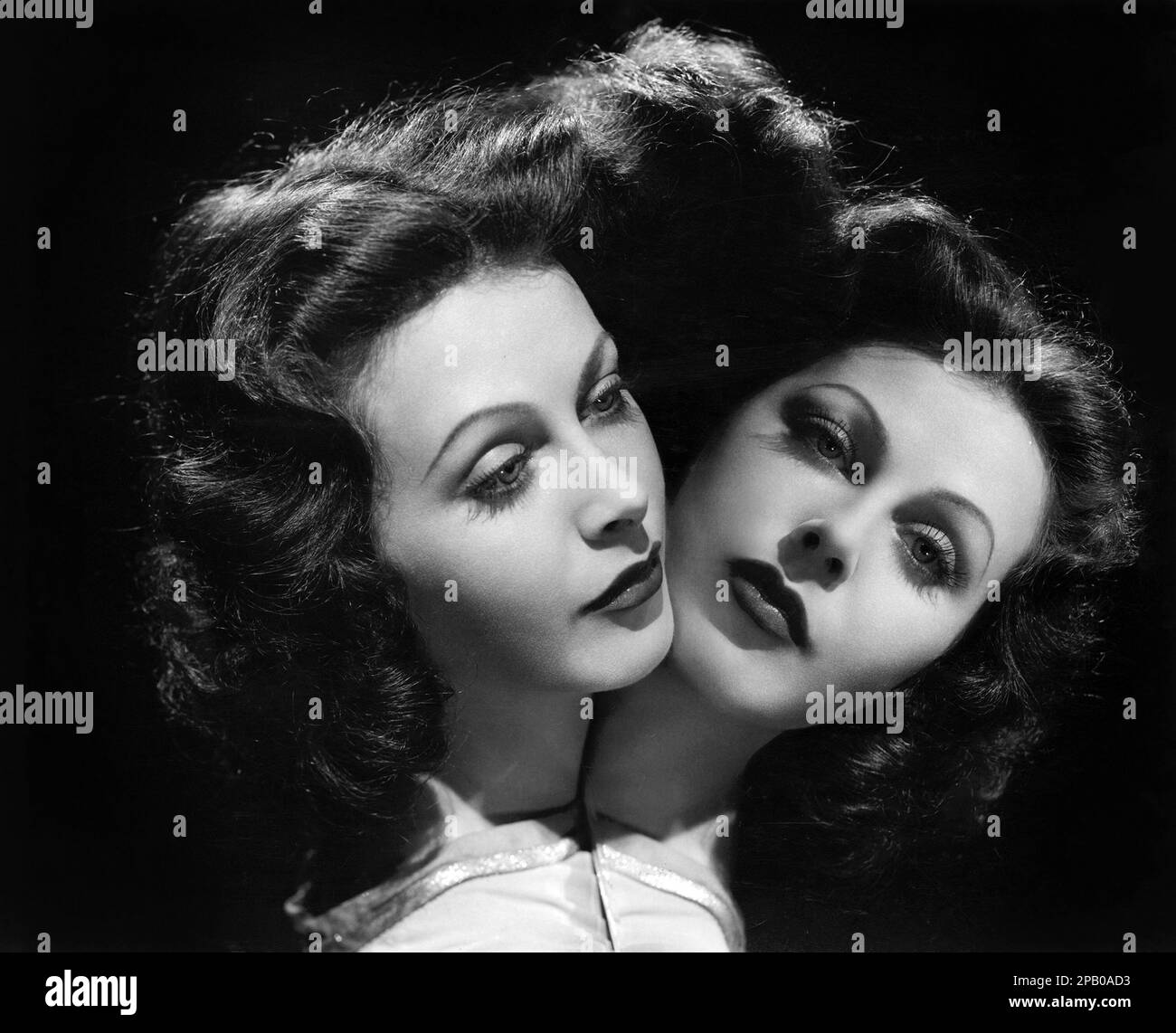 Hedy Lamarr in 'The Heavenly Body' by Laszlo Willinger (MGM, 1943). Keybook Portrait Stock Photo