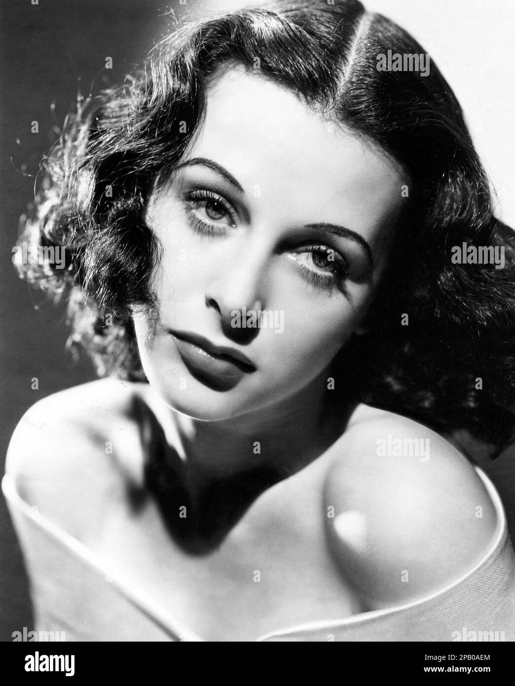 Hedy Lamarr (MGM, 1930s publicity photo) Stock Photo