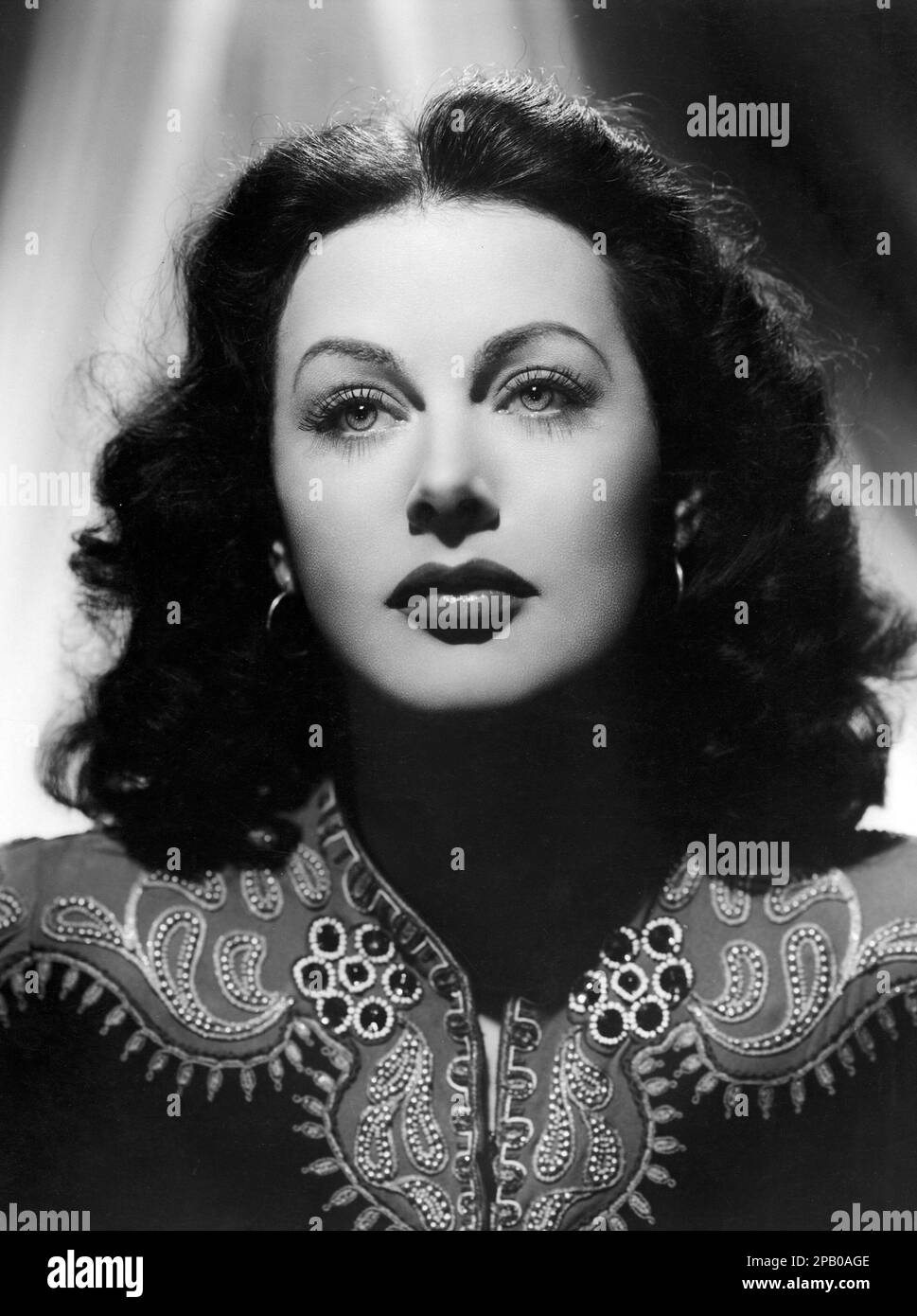 Hedy Lamarr in 'The Heavenly Body' (MGM, 1943). Portrait : publicity photo Stock Photo
