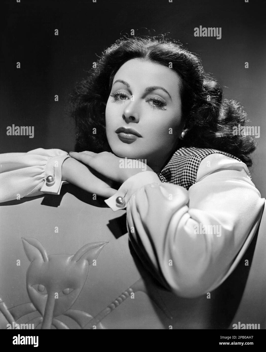 Hollywood beauty Hedy Lamarr in 'The Heavenly Body' (MGM, 1943) publicity photo Stock Photo