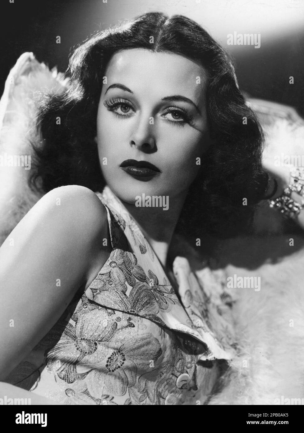 Hedy Lamarr by Robert Coburn (United Artists, 1938). Portrait Still : publicity photo Stock Photo