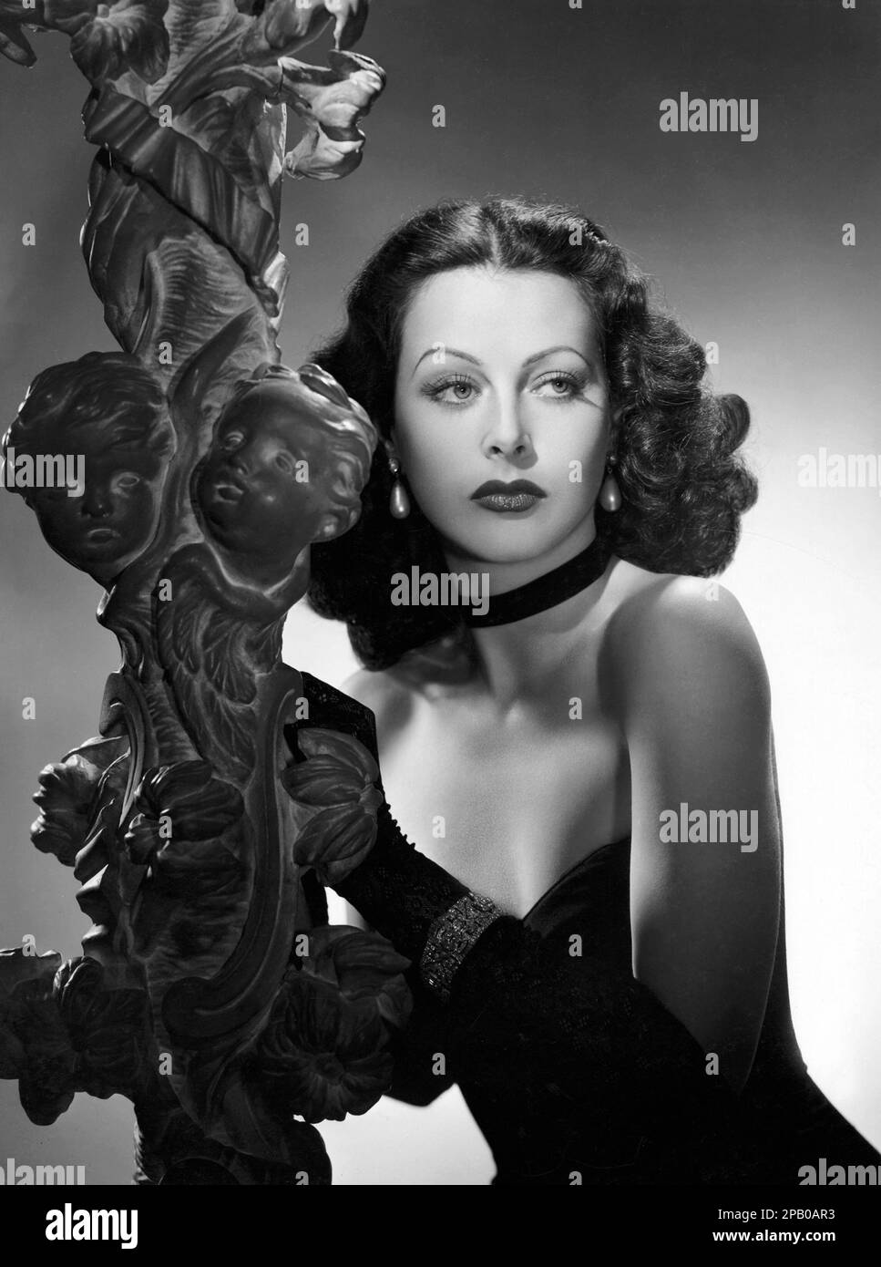 Actress Hedy Lamarr in 'The Heavenly Body' publicity photo (MGM, 1943) Stock Photo