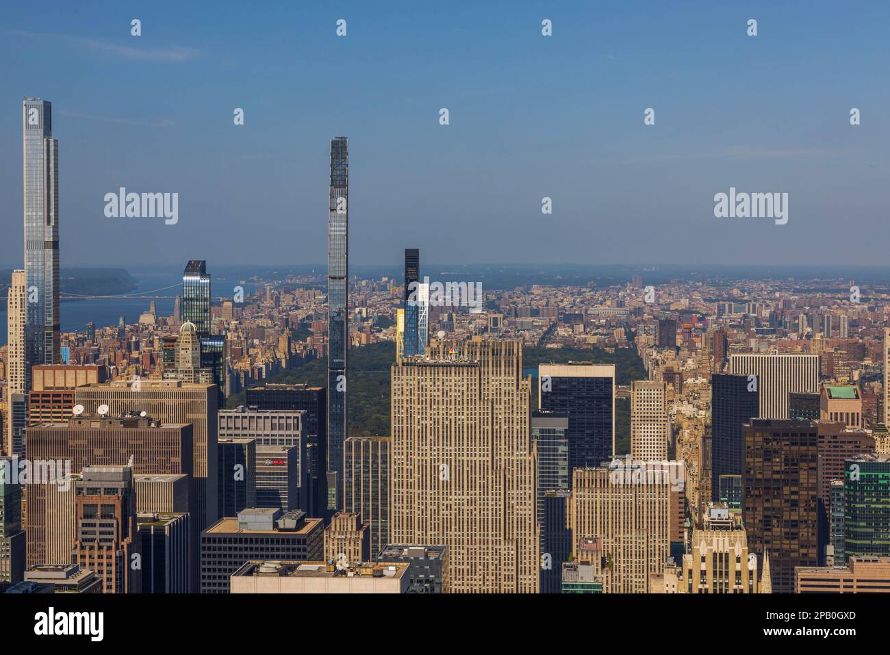 Gorgeous view manhattan skyscrapers hi-res stock photography and images ...