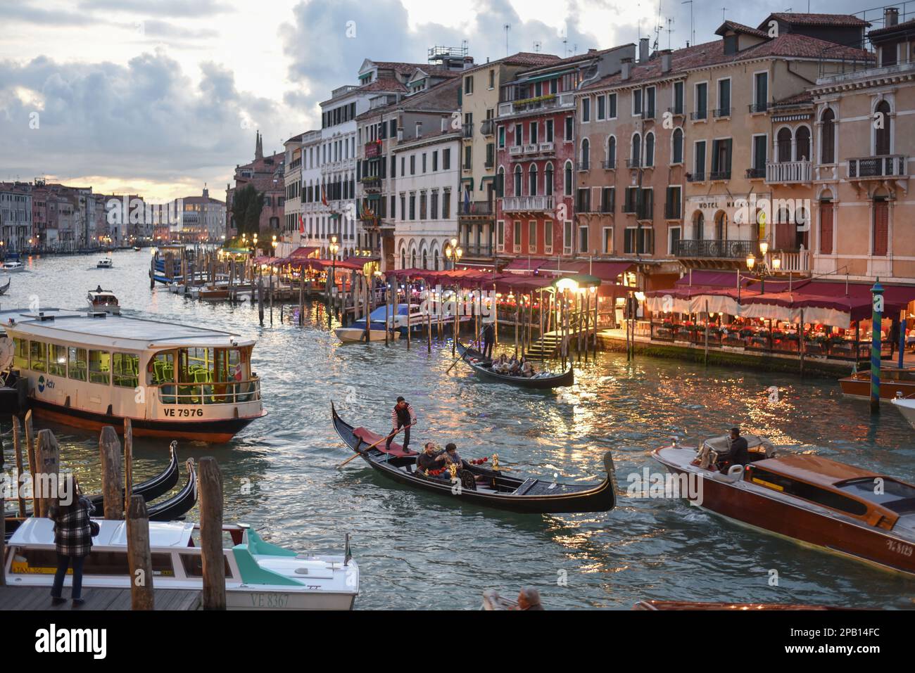 Classic venice channel view hi-res stock photography and images - Alamy