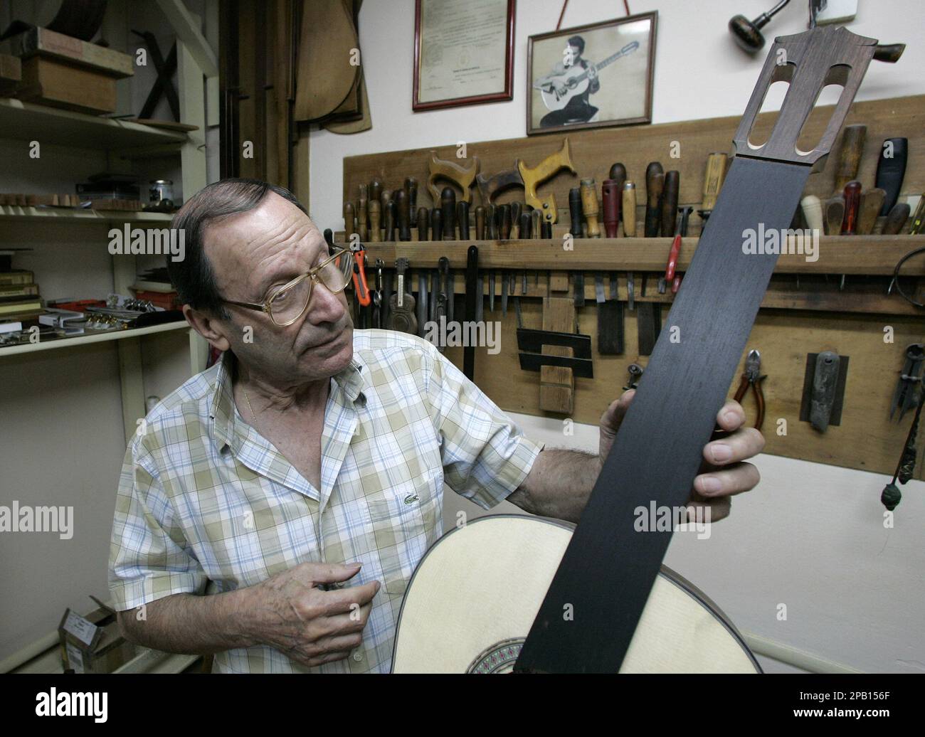 Arcangel fernandez guitar top