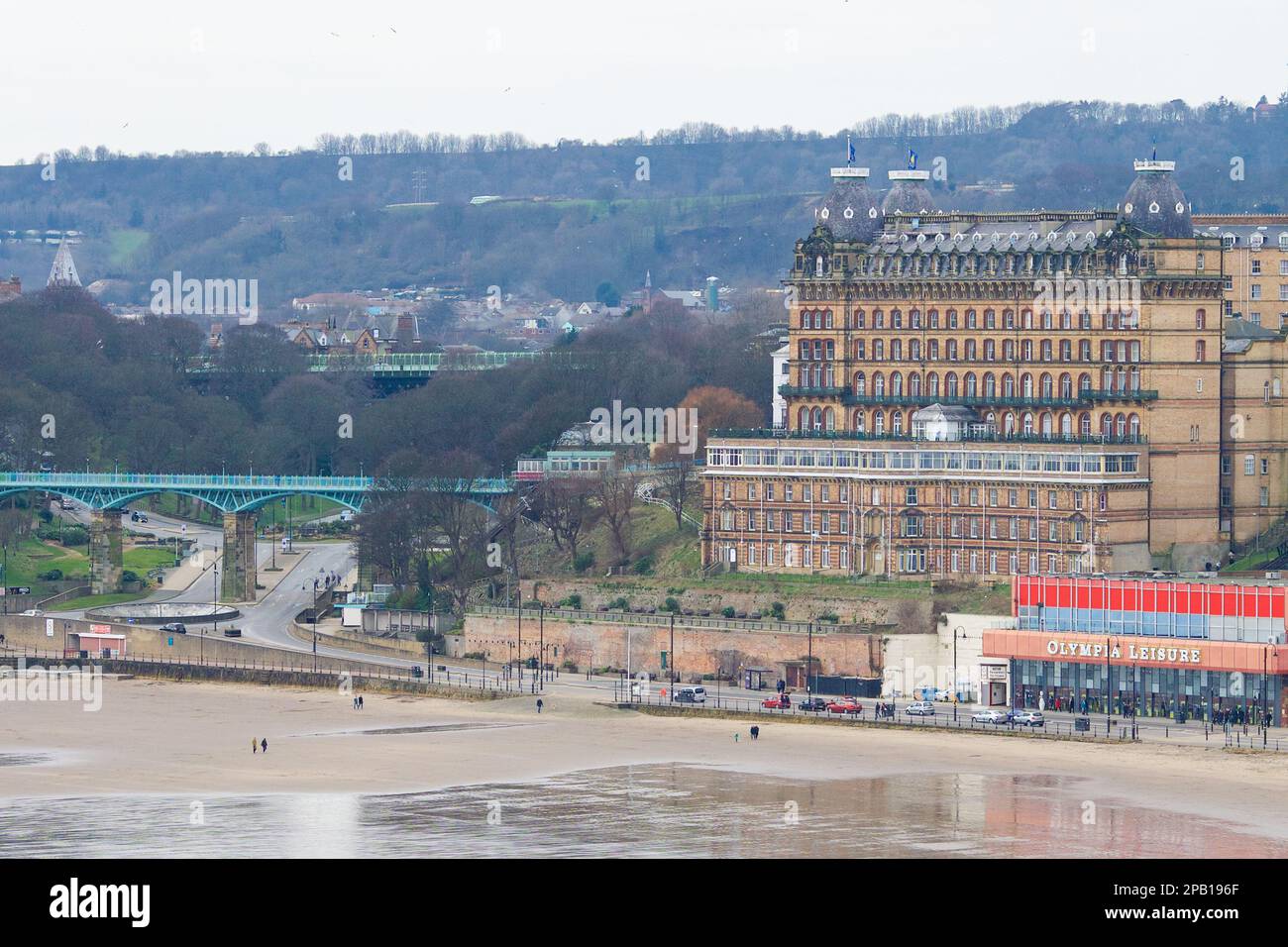 South Bay, Scarborough, North Yorkshire, England Stock Photo