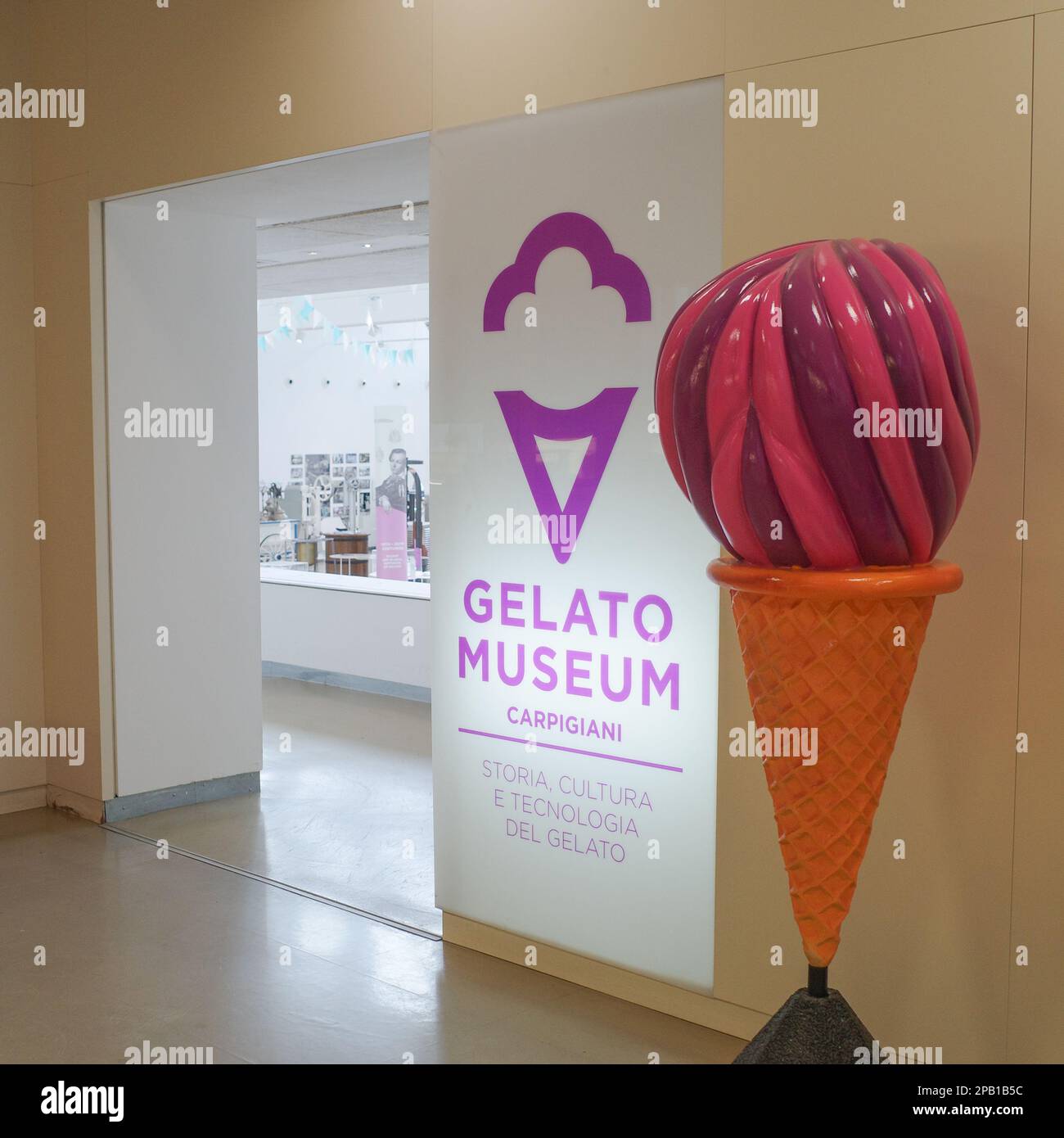 Bologna, Italy 18 Nov, 2022 Carpigiani Gelato University and Gelato