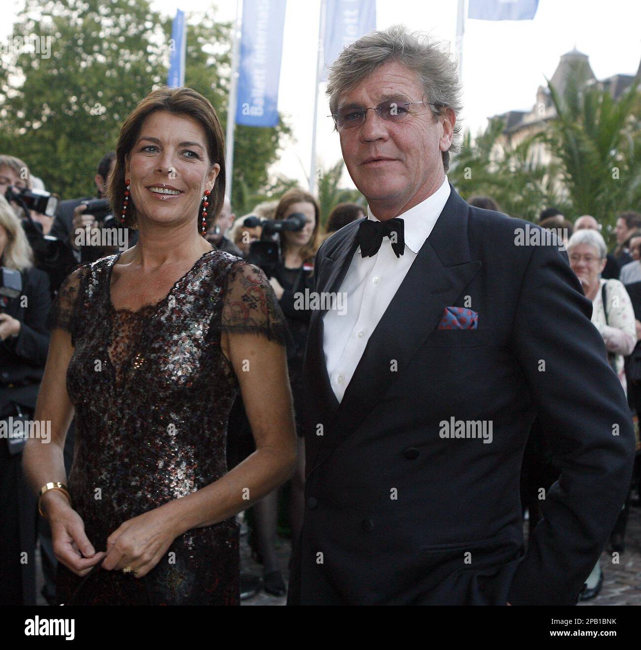 Prince Ernst August of Hanover and his wife Princess Caroline of Monaco ...