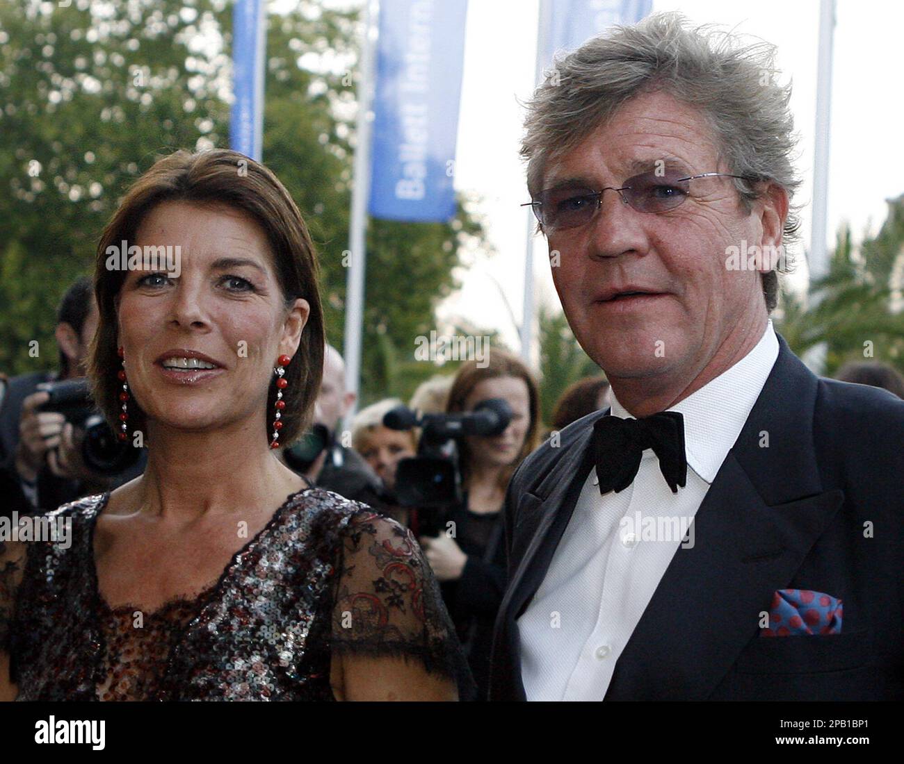 Prince Ernst August of Hanover and his wife Princess Caroline of Monaco ...