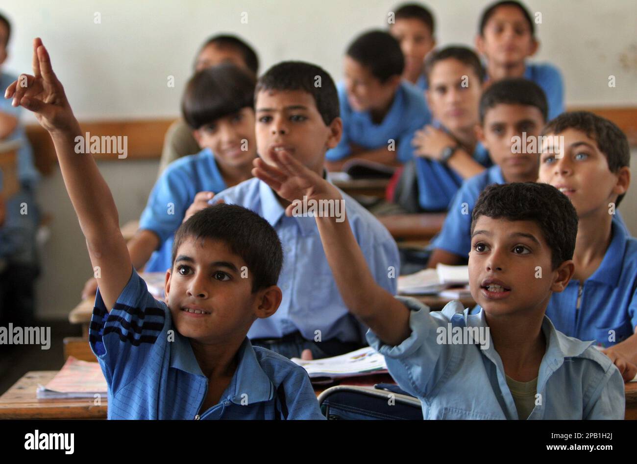 embargoed-until-22-00-gmt-thursday-palestinian-children-attend-classes-at-a-united-nations