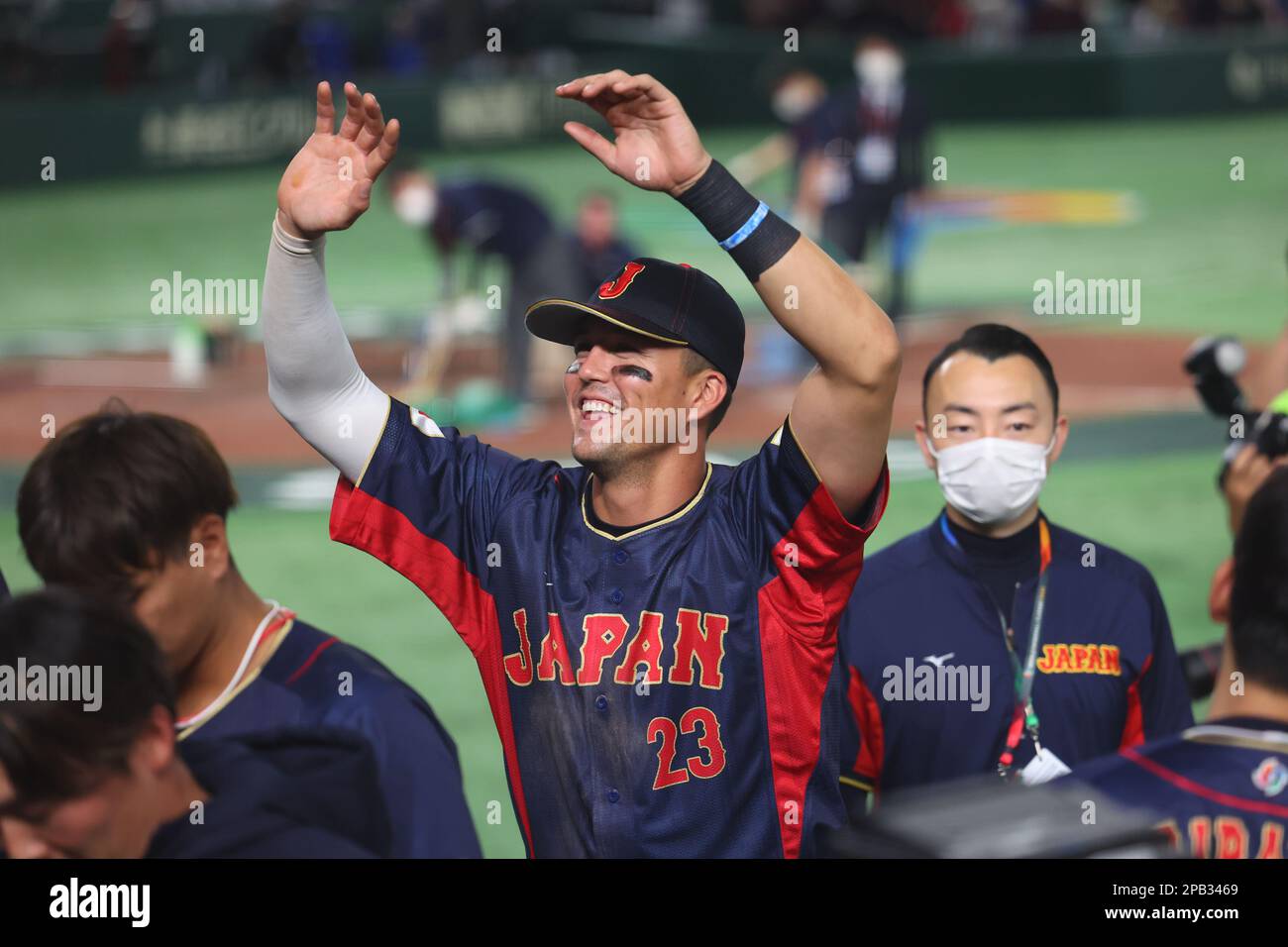 Tokyo, Japan. 12th Mar, 2023. Lars Nootbaar (JPN) Baseball 2023 World