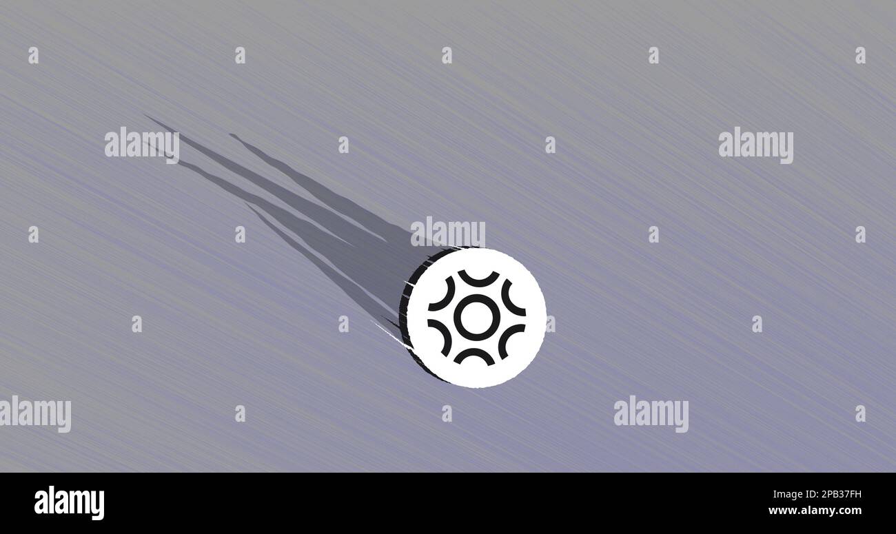 March 13th 23. Illustration of the crypto crash of the asset token BTRST  coin coin falls with fire and smoke. Depeg of Braintrust Stock Photo - Alamy
