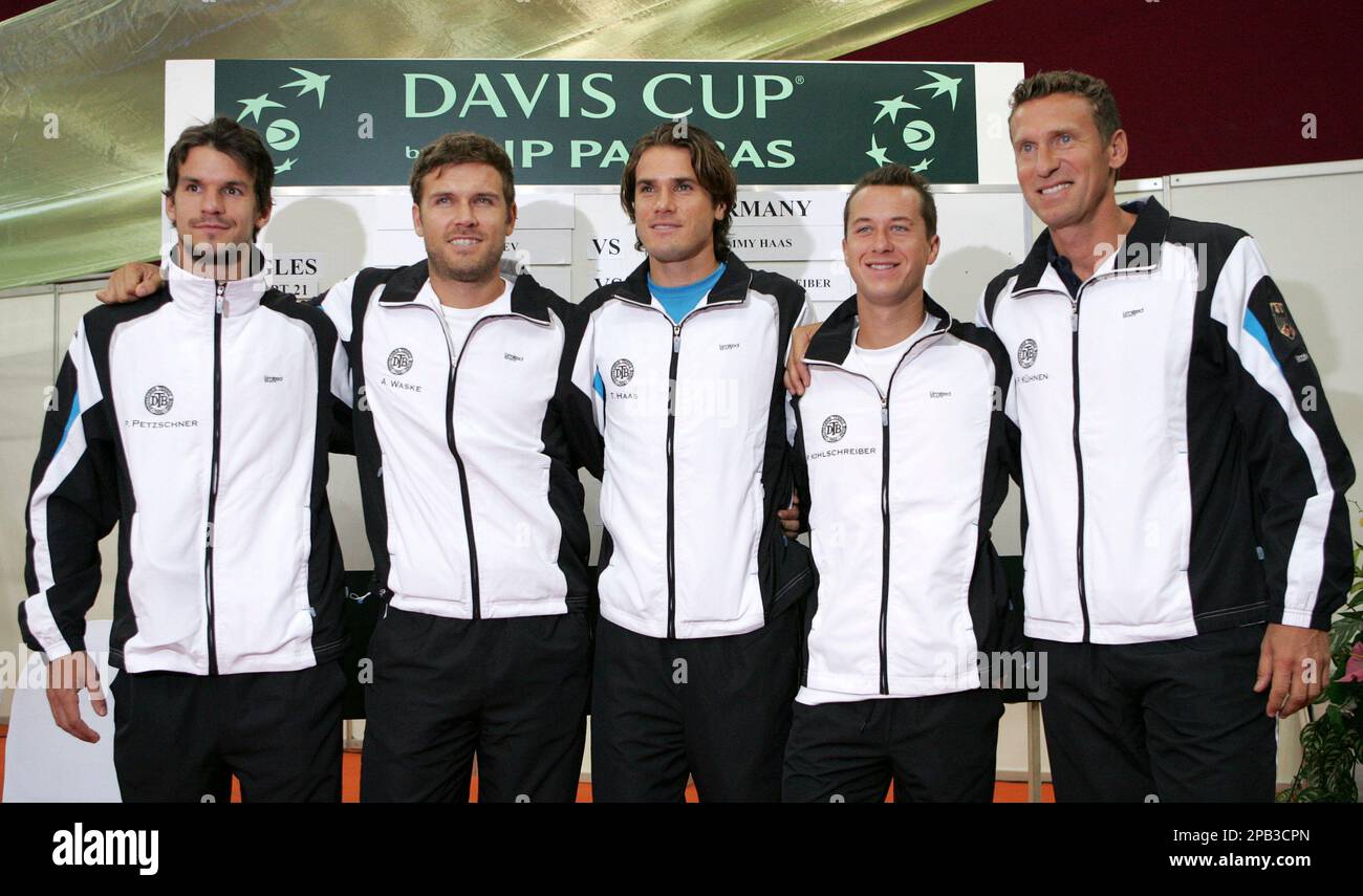 Team Germany from left Philipp Petzscher Alexander Waske Tommy