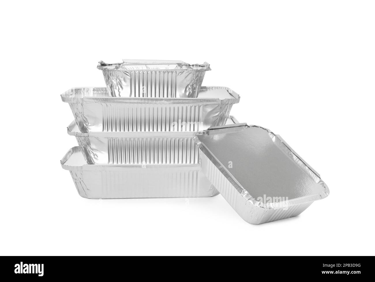 ALUMINIUM FOIL TAKEAWAY FOOD CONTAINERS Stock Photo - Alamy