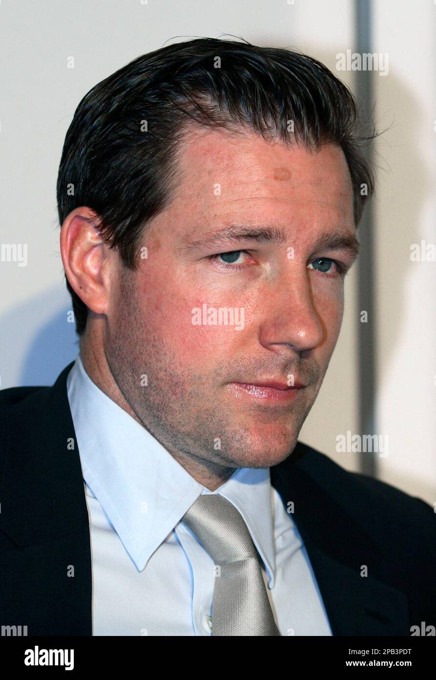 FILE Actor Ed Burns arrives to the Food Bank for New York City’s