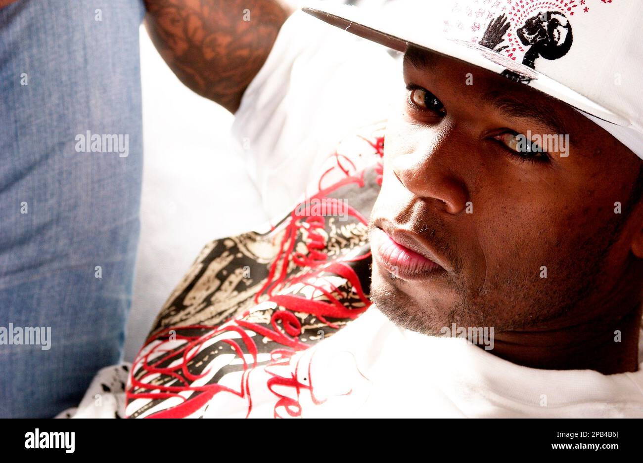 Rapper 50 Cent is photographed in New York, Aug. 7, 2007. (AP Photo/Jim ...